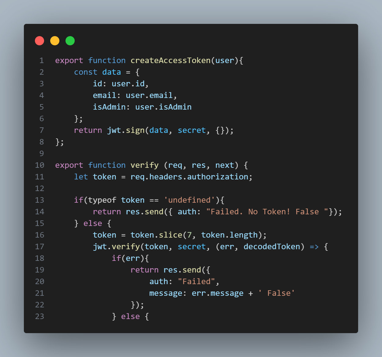 RESTful API