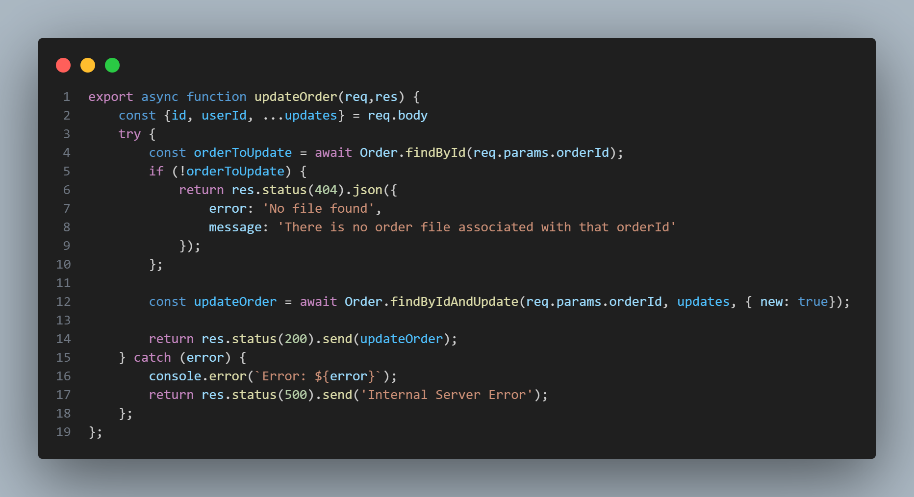 RESTful API